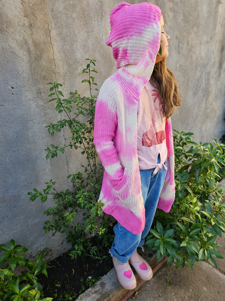 Tapado algodón bambú tonos rosa.