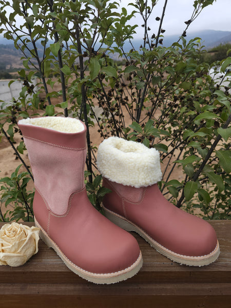 Bota achiporrada rosa viejo 💞 🍂🍁