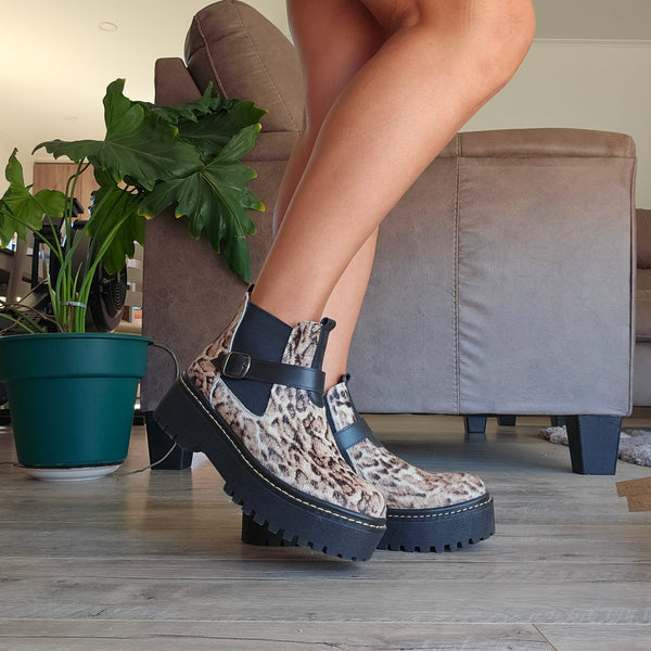 Botin Diane cuero print 🍂🍁