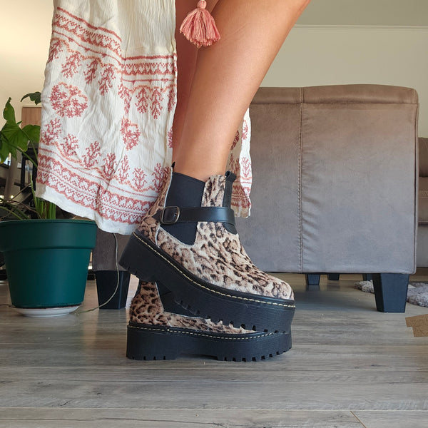 Botin Diane cuero print 🍂🍁