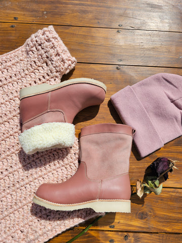 Bota achiporrada rosa viejo 💞 🍂🍁