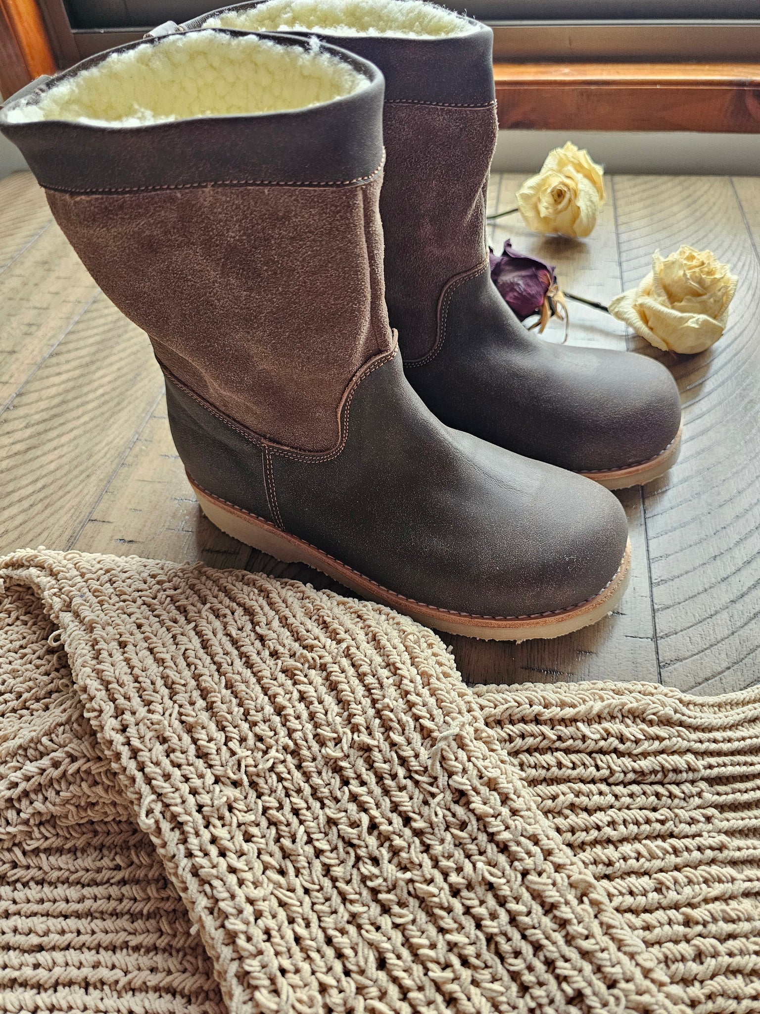 Bota achiporrada cafe tape 🤎 🍂🍁