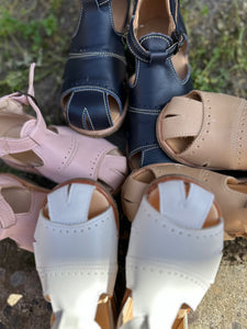 Sandalia  Clemente color rosa palido💕