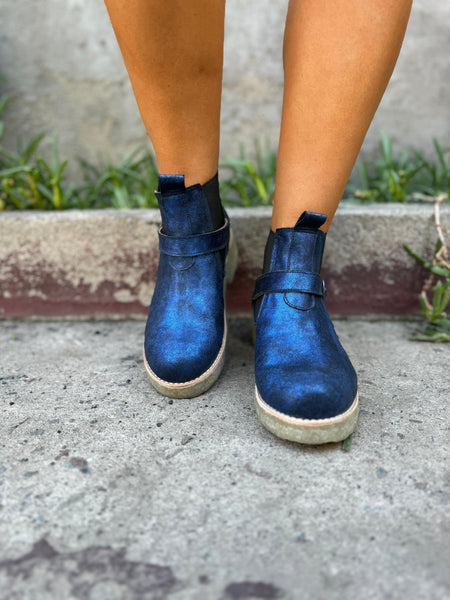Botín Diane crepe azul 💙💙🍁