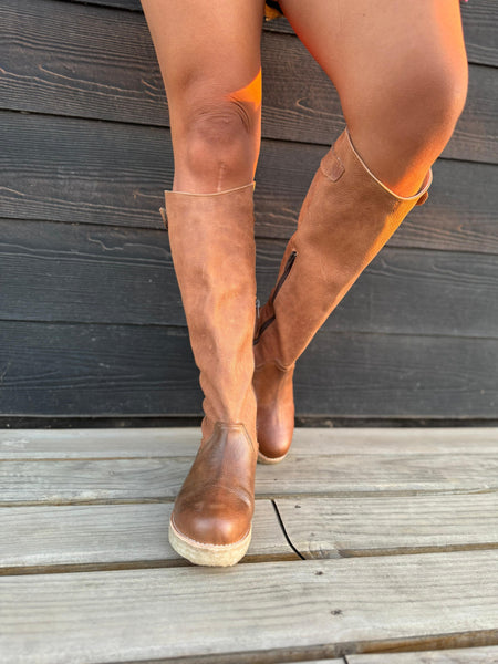 Bota camel Romana crepe 🍁🍂