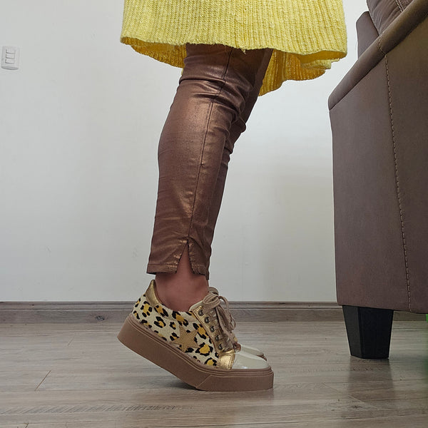 Zapatillas print amarillo 💛💛✨️✨️